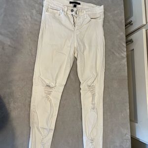 White flying monkey jeans